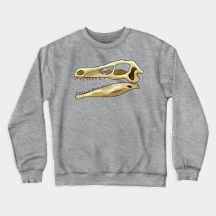 Velociraptor Skull Crewneck Sweatshirt